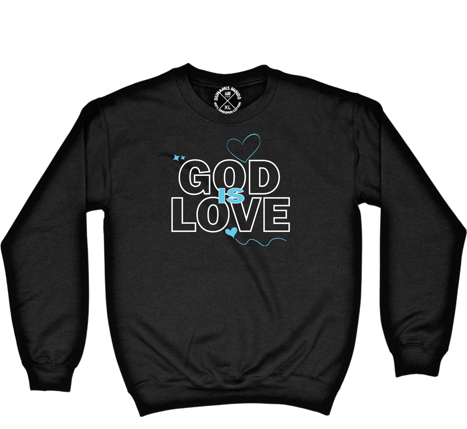 God Is Love Crewn Neck